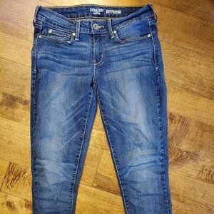 Juniors Denizen Levis Boyfriend cropped jeans
